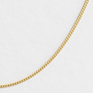 Solid Gold Adjustable Chain