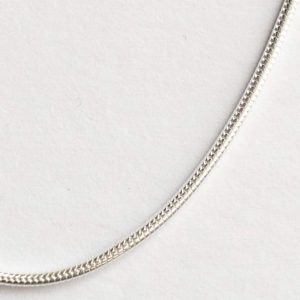 long silver snake chain - silverado jewellery