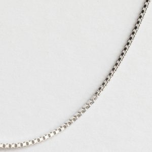 Silver box Chain - Silverado Jewellery