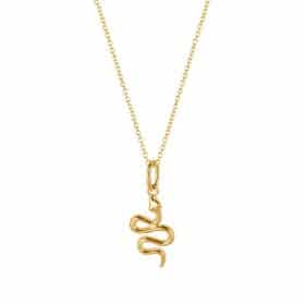 Gold snake necklace - silverado classics collection