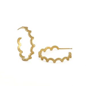 Magma Hoop Earring - Rosie Kent - Silverado Jewellery