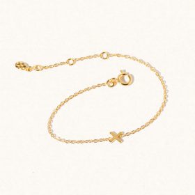Gold Vermeil Kiss Bracelet - Luceir - Silverado jewellery