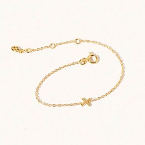 Gold Vermeil Kiss Bracelet - Luceir - Silverado jewellery