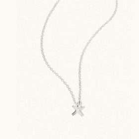 Silver Kiss Necklace - Luceir - Silverado jewellery