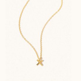 Gold Vermeil Kiss Necklace - Luceir - Silverado jewellery