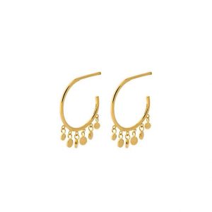 Glow Hoop Earrings - Pernille Corydon - Silverado Jewellery