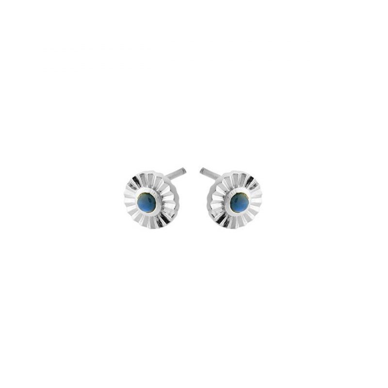 Silver Autumn Sky stud earrings - Pernille Corydon - Silverado Jewellery