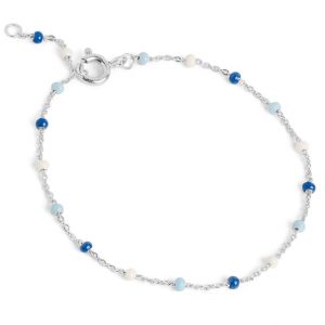 Silver Lola Marine Bracelet - Enamel Copenhagen - Silverado Jewellery