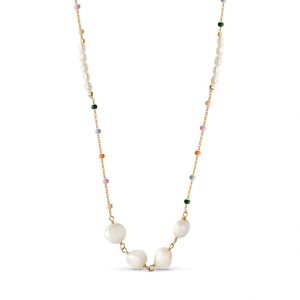 Lola Perla Dreamy Pearl Necklace - Enamel Copenhagen - Silverado Jewellery