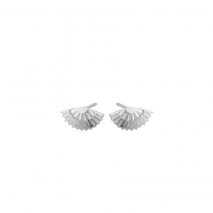 Silver Sphere Stud Earrings - Pernille Corydon - Silverado Jewellery