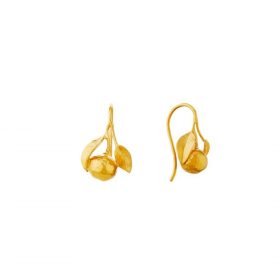 orange hook earrings - Alex monroe - silverado jewellery