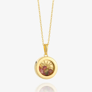 Small Deco Sun Amulet - Rachel Jackson - Silverado Jewellery