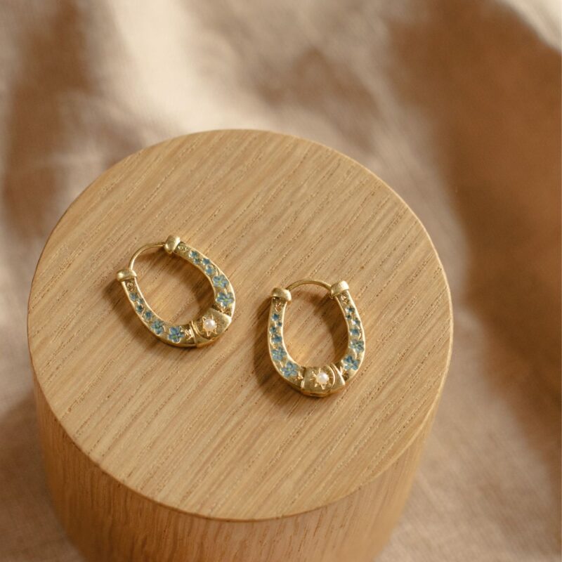 Doe & Stag drop earrings - Alex Monroe - Silverado Jewellery