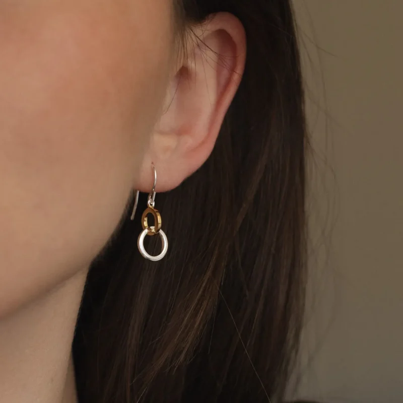 Doe & Stag drop earrings - Alex Monroe - Silverado Jewellery