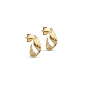 Small Dalia Hoop Earring - Enamel - Silverado Jewellery