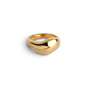Large Gold Agnette Ring - Enamel Copenhagen - Silverado Jewellery