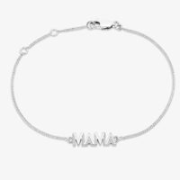 Silver Art Deco Mama Bracelet - Rachel Jackson - Silverado Jewellery