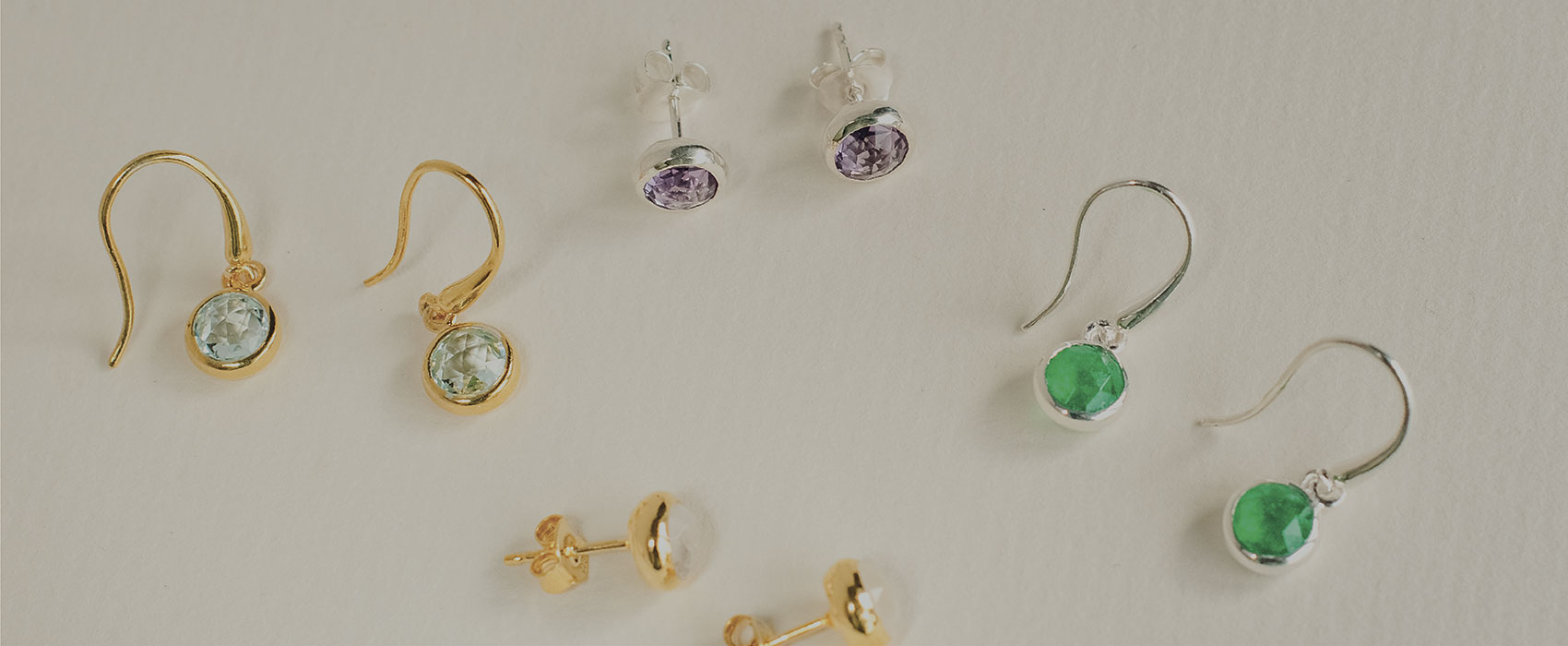 Birthstone Earrings at Silverado Jewellery