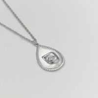 Silver Sense Of Sight Eye Pendant Necklace - Alex Monroe - Silverado Jewellery