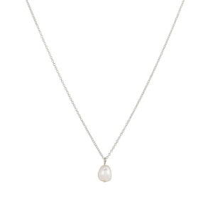 Silver Pearl Necklace - One and Eight - Silverado Jewellery