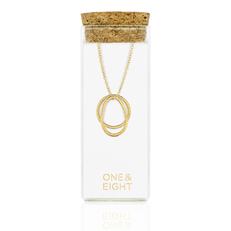 Double Loop Verona Necklace - One and Eight - Silverado Jewellery