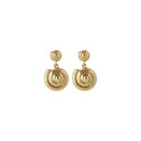 Gold Reef Shell Earrings - Pernille Corydon - Silverado Jewellery
