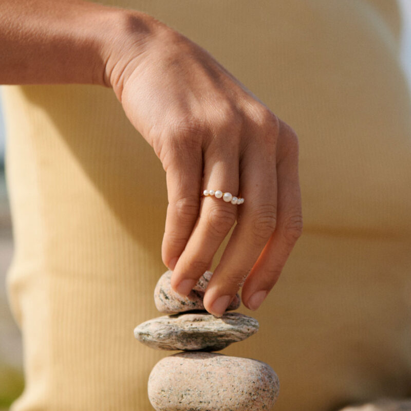 Gold Sea Treasure Ring - Pernille Corydon - Silverado Jewellery