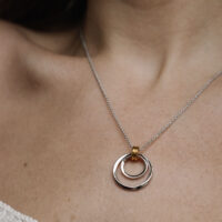 Golden Unity Duo Necklace - Kit Heath - Silverado Jewellery