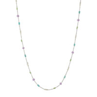 Silver Sea Colour Necklace - Pernille Corydon - Silverado Jewellery