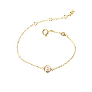 Gold June Birthstone Bracelet - Silverado Jewellery