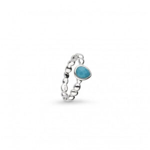 Azure Coast Pebble Ring Turquoise - Kit Heath - Silverado Jewellery