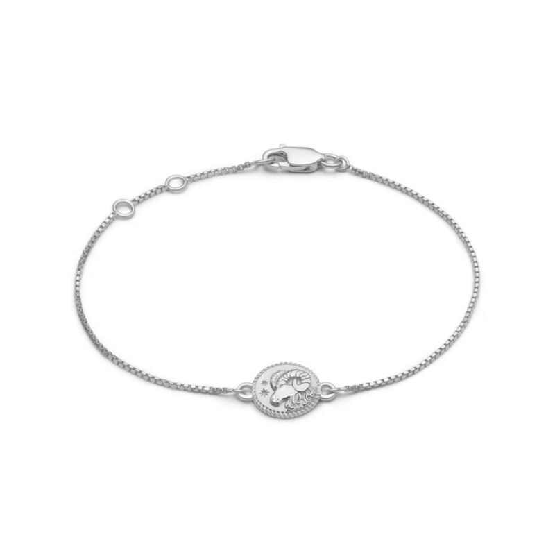 Silver aries Zodiac Bracelet - Rachel Jackson - Silverado Jewellery