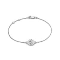 Silver Capricorn Zodiac Bracelet - Rachel Jackson - Silverado Jewellery