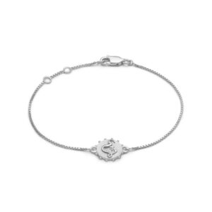 Silver Capricorn Zodiac Bracelet - Rachel Jackson - Silverado Jewellery