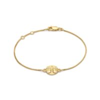 Gold Gemini Zodiac Bracelet - Rachel Jackson - Silverado Jewellery