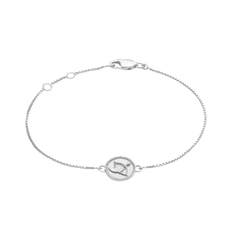 Silver Sagittarius Zodiac Bracelet - Rachel Jackson - Silverado Jewellery