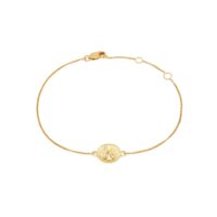Gold Virgo Zodiac Bracelet - Rachel Jackson - Silverado Jewellery