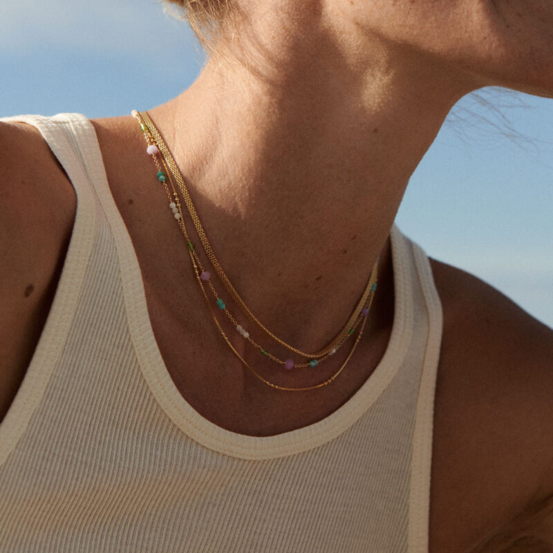 Sea Colour Necklace - Pernille Corydon - Silverado Jewellery