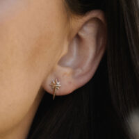 Silver Celestial Star Earrings - Vurchoo - Silverado Jewellery