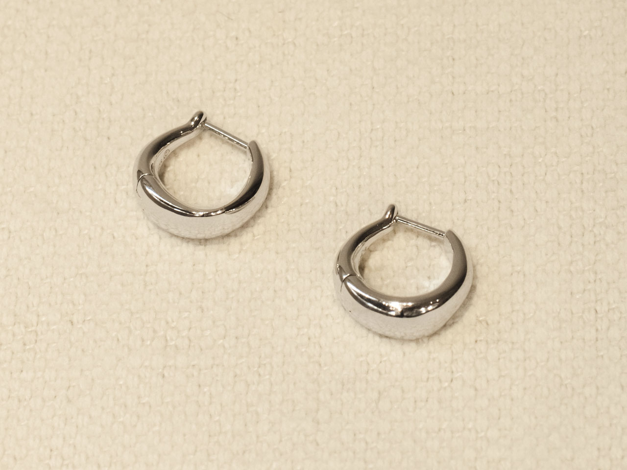 Dainty T-bar Huggie Hoops - Silverado Jewellery