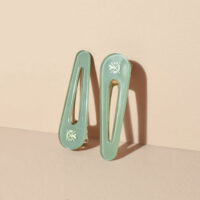 Water green barrette clips - Bachca - Silverado Jewellery