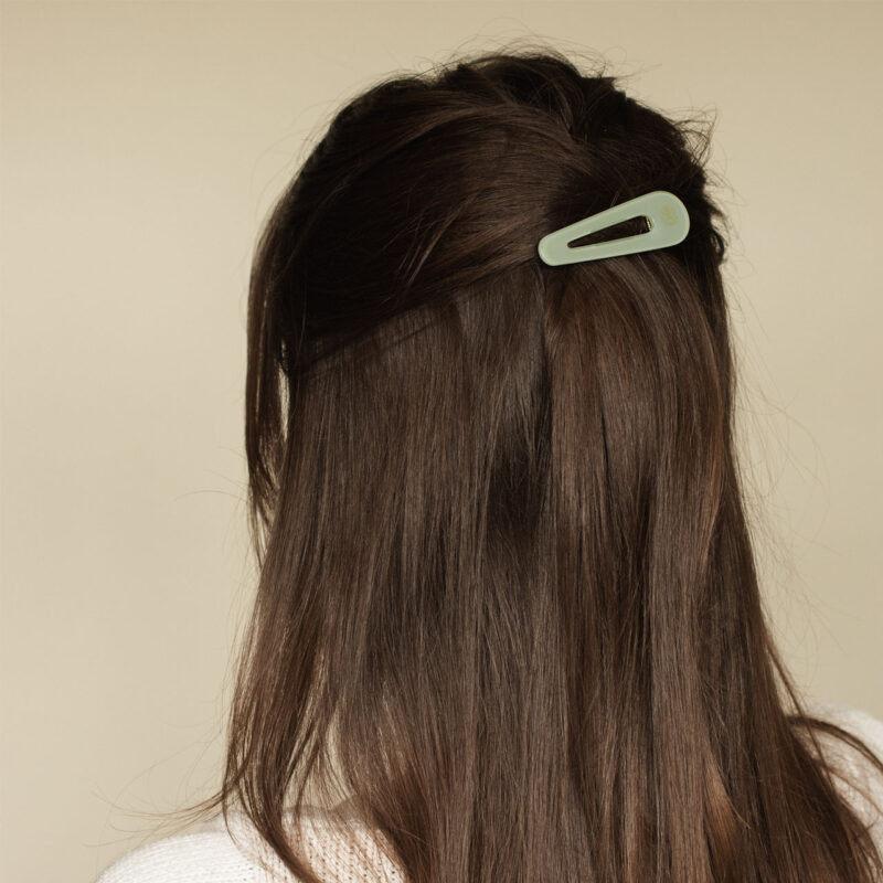 Water green barrette clips - Bachca - Silverado Jewellery