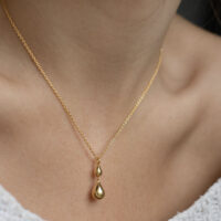 rain drop necklace - pernille corydon - silverado jewellery