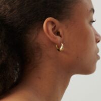 Globe Huggie Hoops - Pernille Corydon - Silverado Jewellery