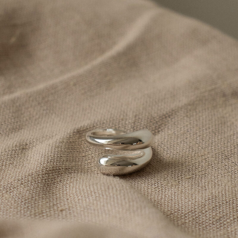 Silver Rain Ring - Pernille Corydon - Silverado Jewellery