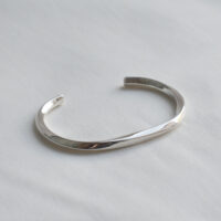 Silver Twist Cuff Bangle - Silverado Jewellery