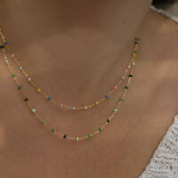 bright lolly necklace - enamel copenhagen - silverado jewellery