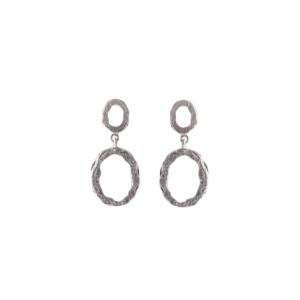 Silver Shadow Storm Earrings - Pernille Corydon - Shop Silverado