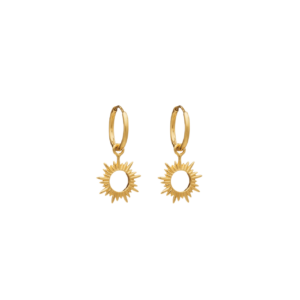 Eternal Sun Mini Huggie Hoop Earrings - Rachel Jackson - Shop Silverado