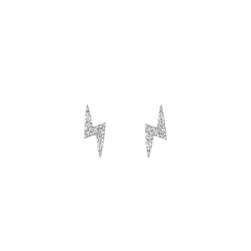 Silver lightening stud earrings - Silverado Classics - Shop Silverado